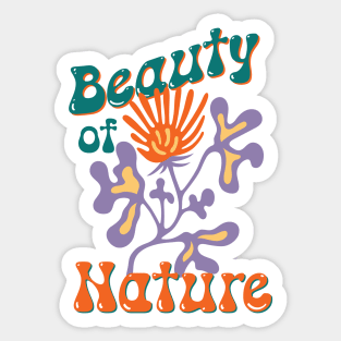 Beauty of Nature Sticker